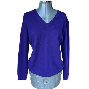 Charter Club “Luxury Cashmere” pullover sweater. lightweight all season. SZ-MED